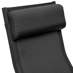 Transat "Decima" anthracite & graphite aluminium traité époxy en texaline