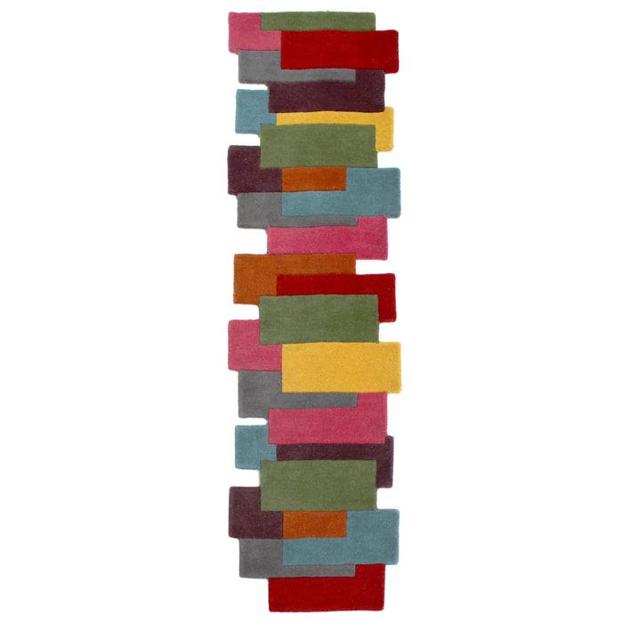 Tapis de couloir en laine COLLAGE