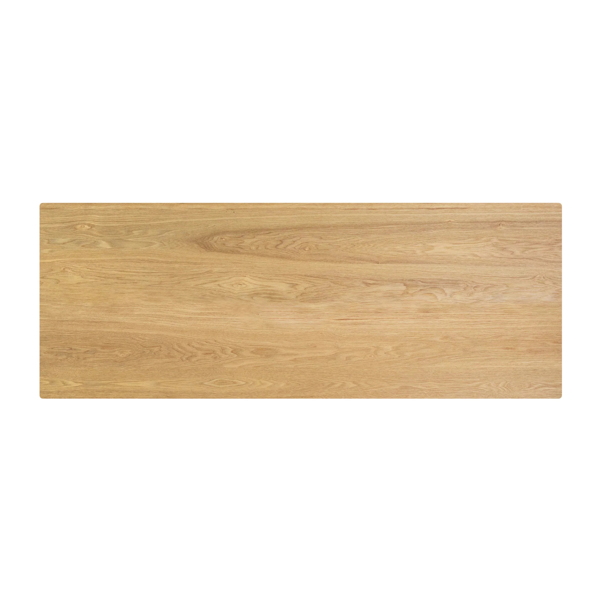 Table de bar rectangulaire 4 personnes en bois clair naturel 120 cm - Buvette