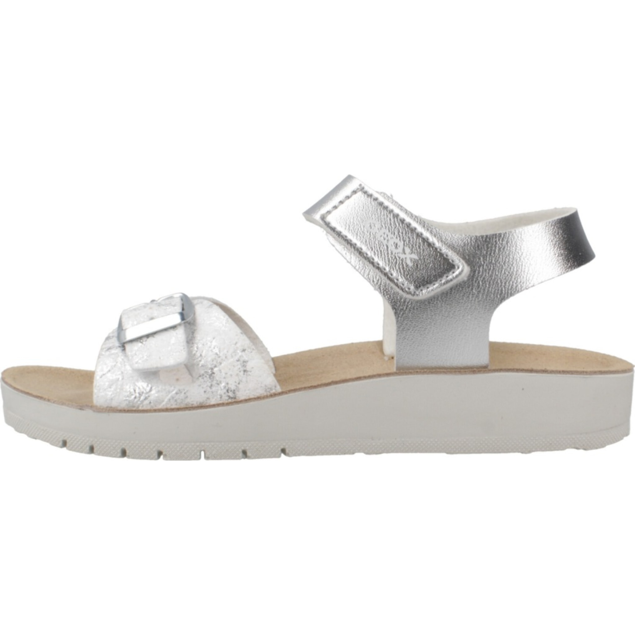 Sandalias Niña de la marca GEOX  modelo J SANDAL COSTAREI GI Silver