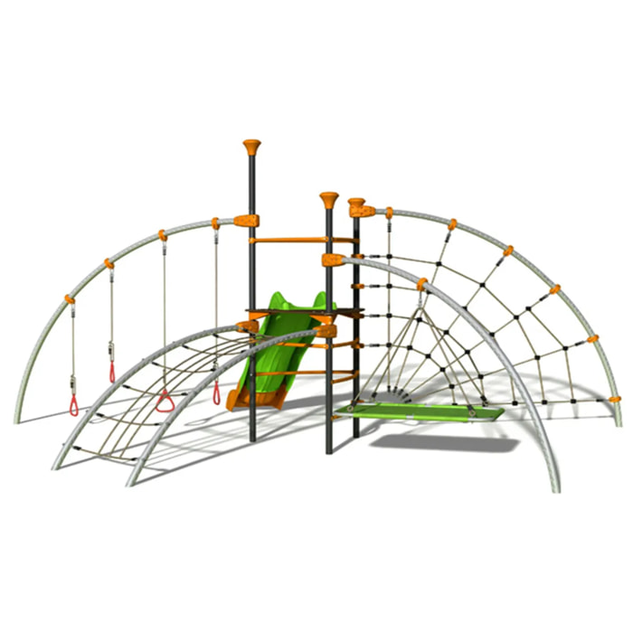 Structure de jeux Trigano - EVO FOLY - 9 enfants