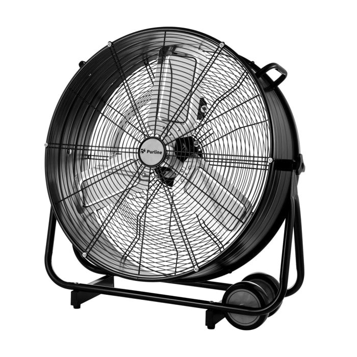 Ventilateur de sol industriel 250W avec pales en aluminium