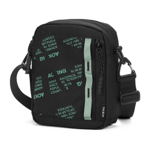 Borsa a tracolla unisex - Modello Velara Elite - Poliestere - 12.5 x 5.0 x 16.0 cm