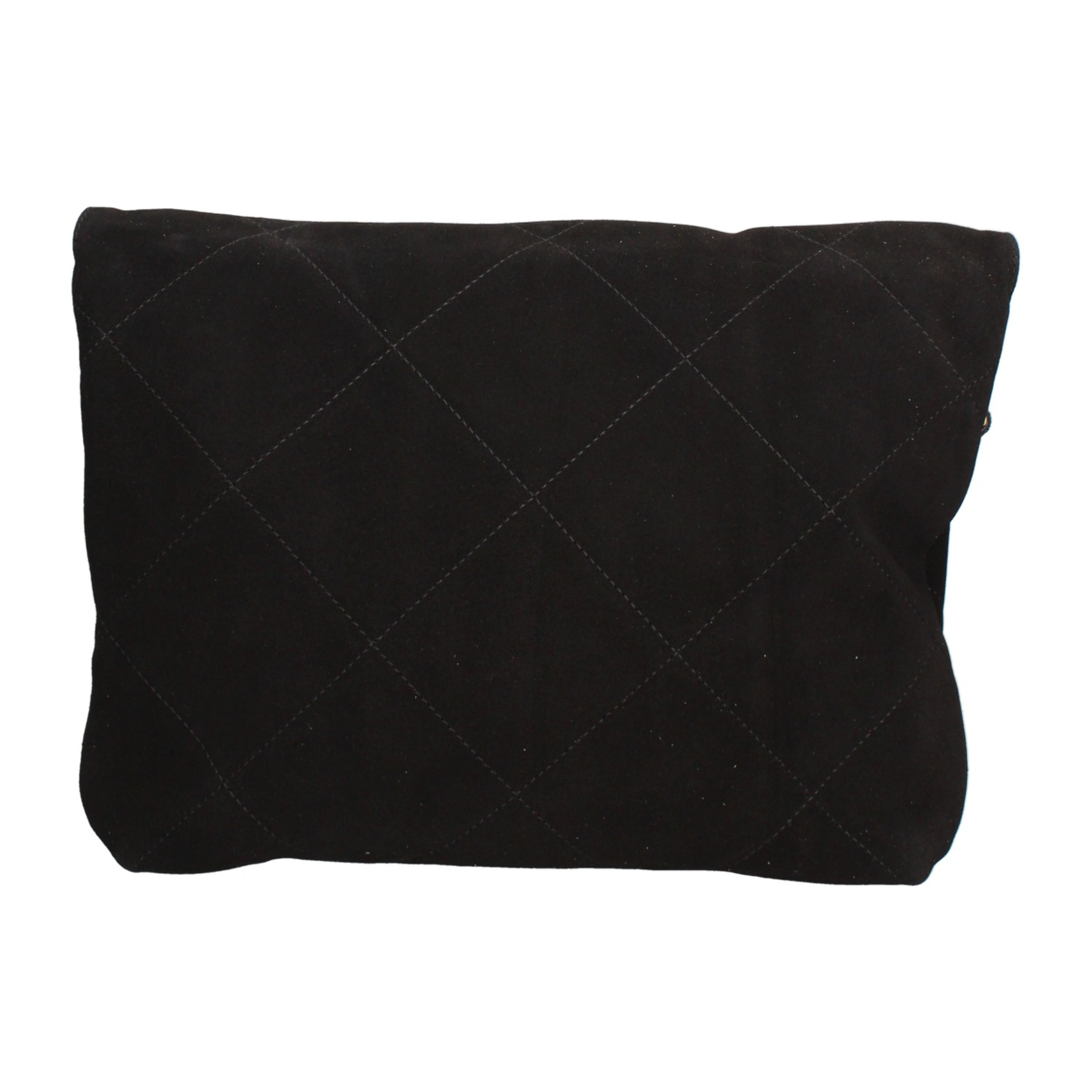 Borsa a spalla da donna Made in Italy - Modello Celeste Elite - Pelle scamosciata - 32.0 x 34.0 x 6.0 cm