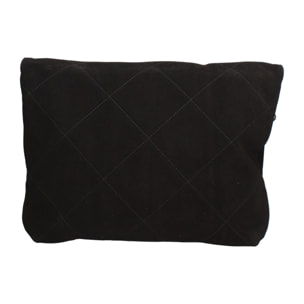 Borsa a spalla da donna Made in Italy - Modello Celeste Elite - Pelle scamosciata - 32.0 x 34.0 x 6.0 cm