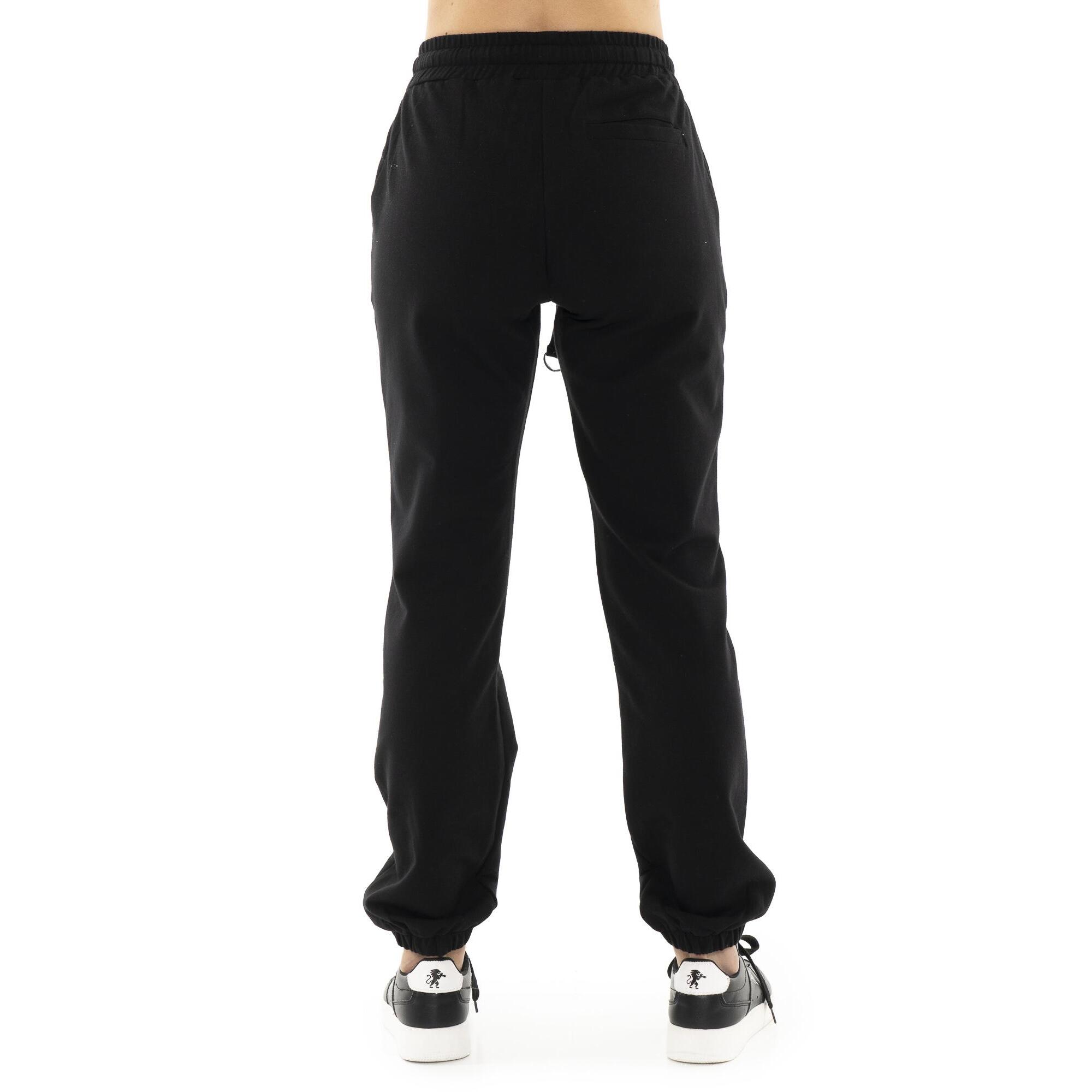 Pantalone invernale da donna con polsini "Black Ring"