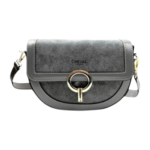 Bolso Cruzado Cheval Firenze Ambra F/W Gris Oscuro