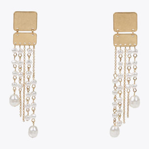 Orecchini cascata di perle