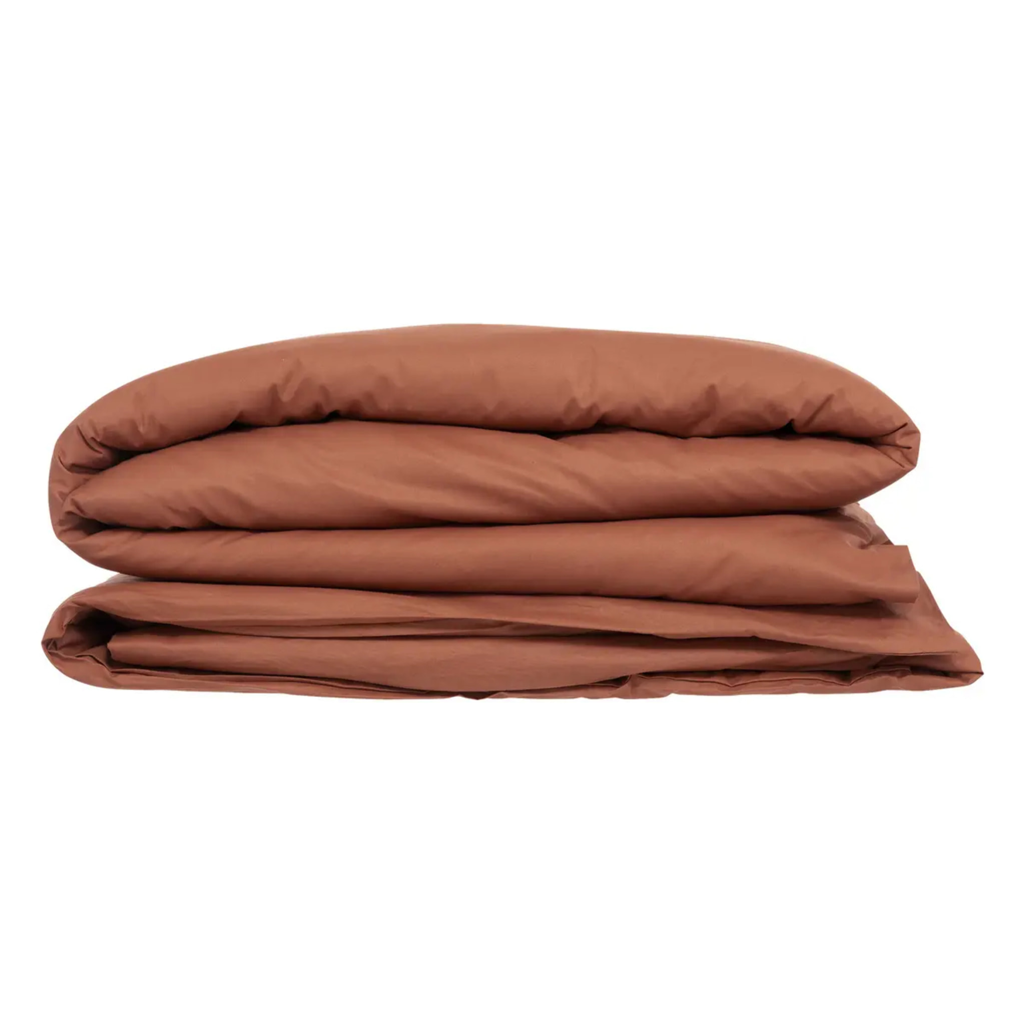 Housse de couette "Carina" en coton 200x140cm rose terracotta