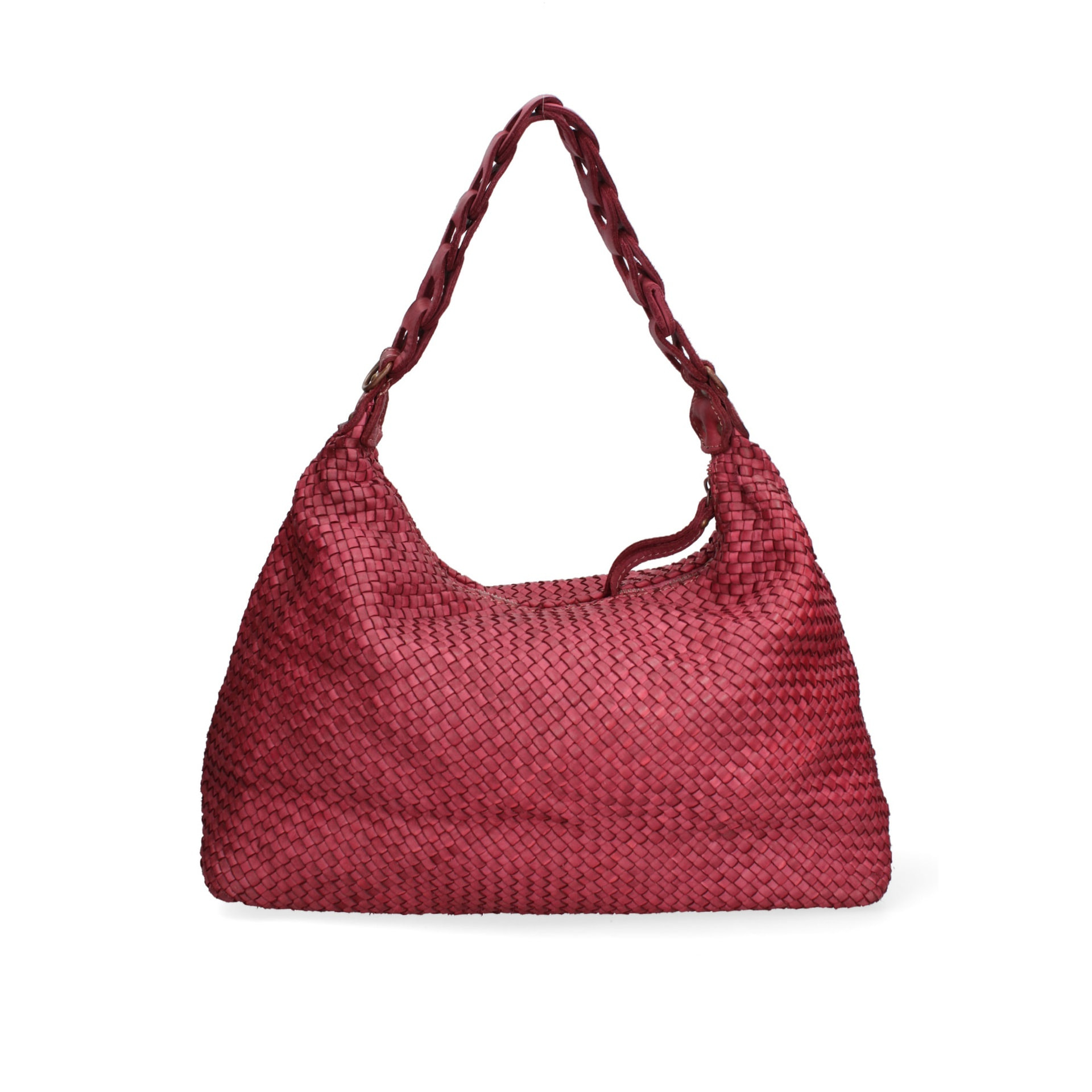 Borsa a spalla da donna - Modello Asteria - Vera pelle - 46.0 x 33.0 x 15.0 cm