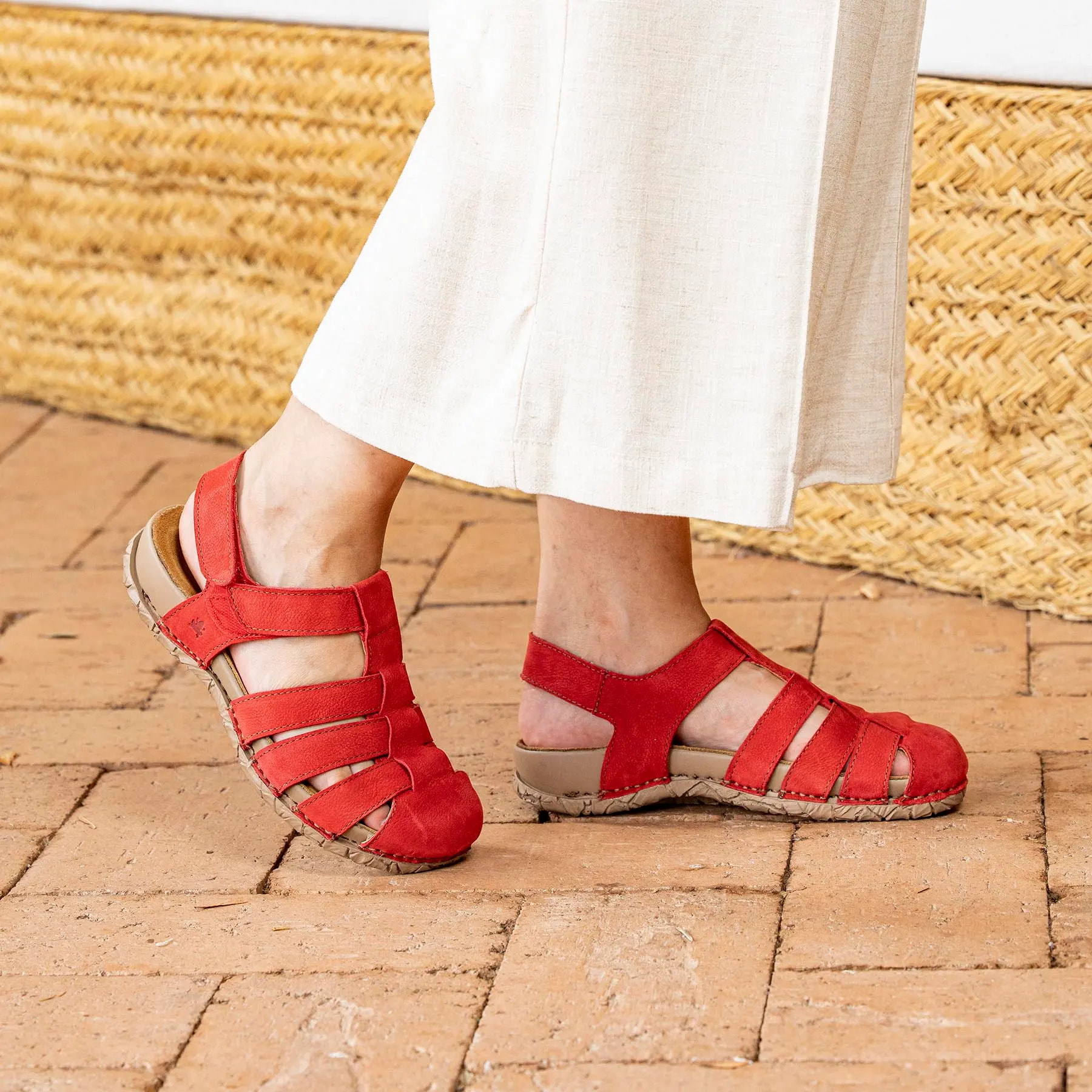 Sandalias N5862 PLEASANT WOOD / TABERNAS color Wood