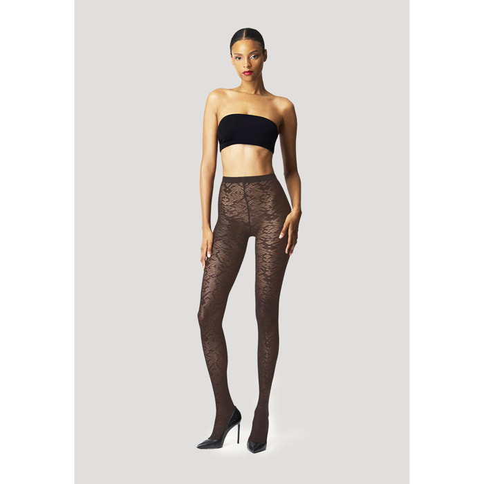 Collant Snake Jacquard Tights