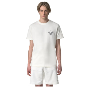Superga - Camisetas y tops Unisex Blanco - Tennis Club T-Shirt