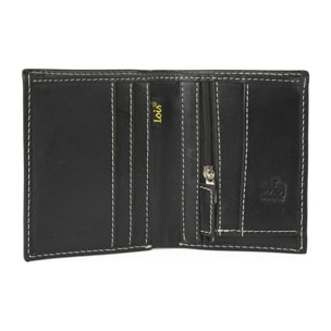 Cartera Hombre Piel Lois Valin Negro