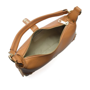 Borsa a tracolla Anna Luchini Cammello