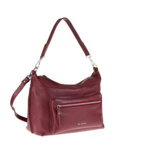 Borsa a spalla da donna Made in Italy - Modello Seraphina - 100% pelle - 35.0 x 23.0 x 20.0 cm