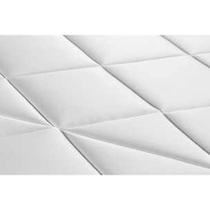 Ensemble 2p - Matelas Ressorts ensachés et mémoire de forme - Maxi Epaisseur : 26cm - Double Sommiers - Confort : Équilibré - Bouclette - Windsor