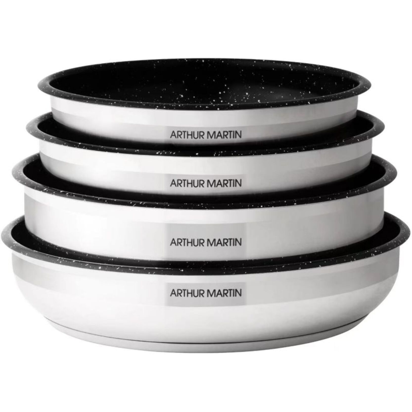 Batterie de cuisine ARTHUR MARTIN 15 pièces AM1526CR