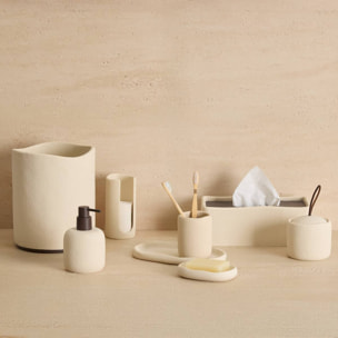 Distributeur de savon Oleya beige 290 ml