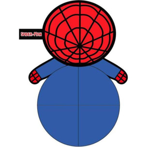 Peluche Para Perro Pelota Spiderman Red