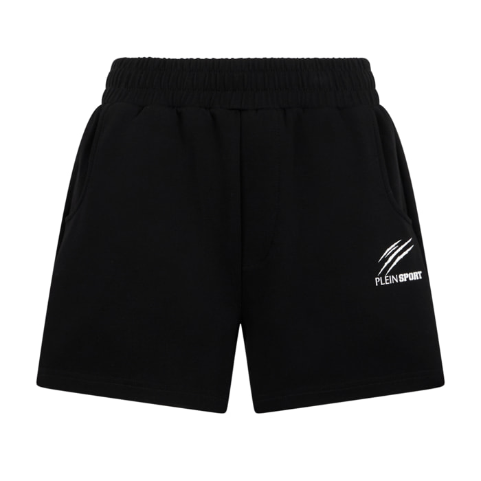 PLEIN SPORT Loose Fit Shorts Icon Scratch
