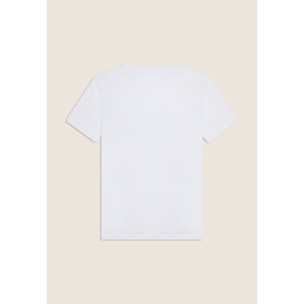T-shirt Manica Corta con Grafica Animalier e Logo FREDDY