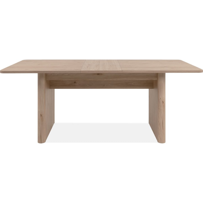 Table à manger extensible rectangulaire 6 à 8 pers. - LUIS