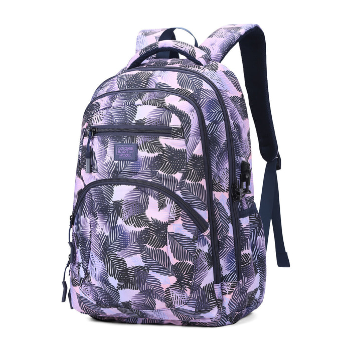 Zaino unisex Textile Prodotto Vegano 33x13,5x48 cm