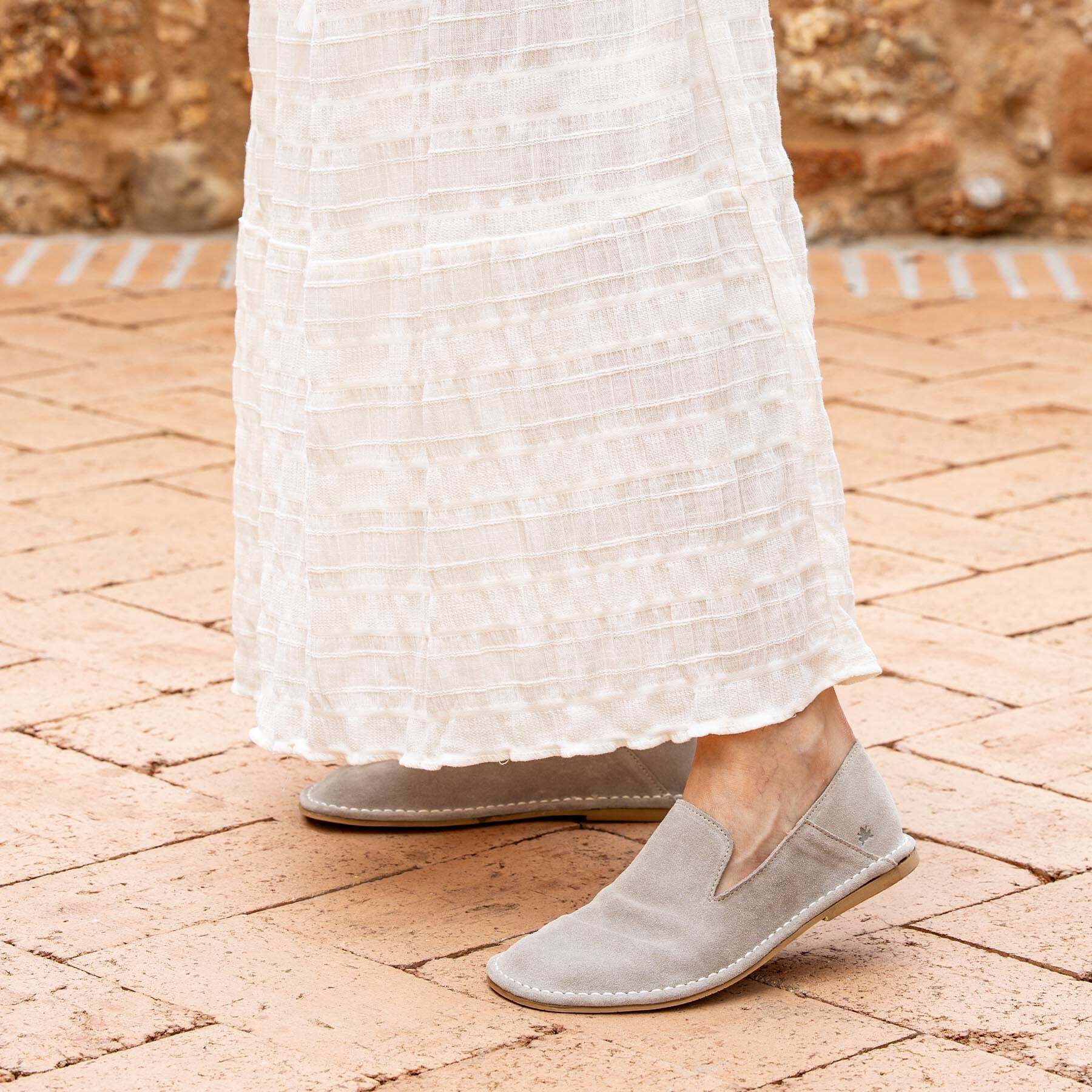 Zapatos N5976 SILK SUEDE LAND/ CRISOL color Land