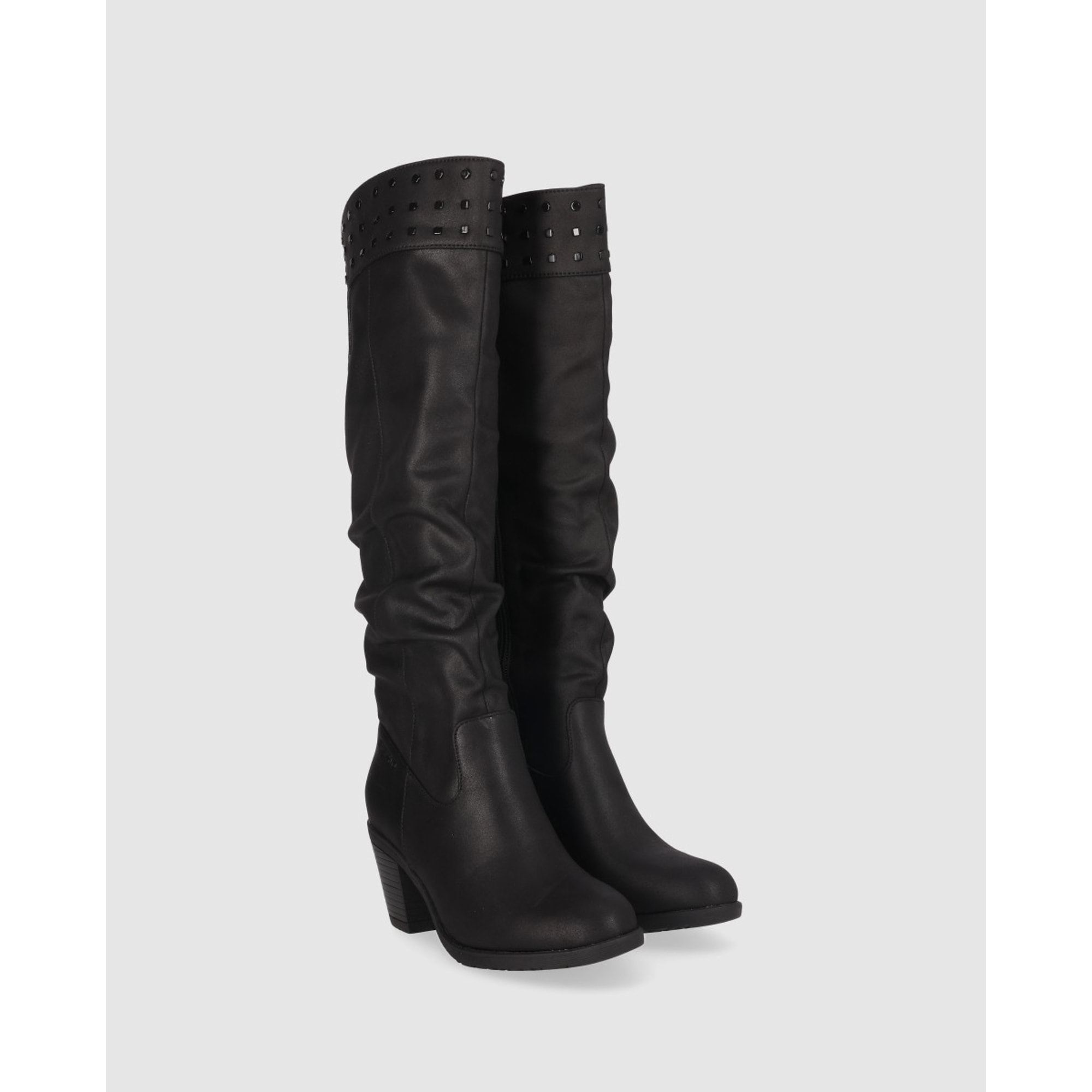 Botas - Negro - Tacón: 7 cm