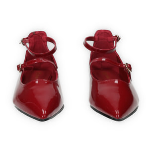 Ballerine Donna Tata Italia Rosso