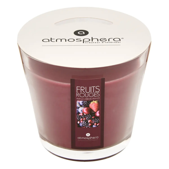 Bougie parfumée fruits rouges 190g