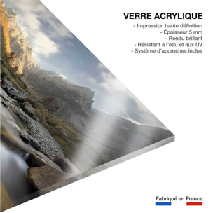 Tableau Rivière des Alpes Tableau plexiglas
