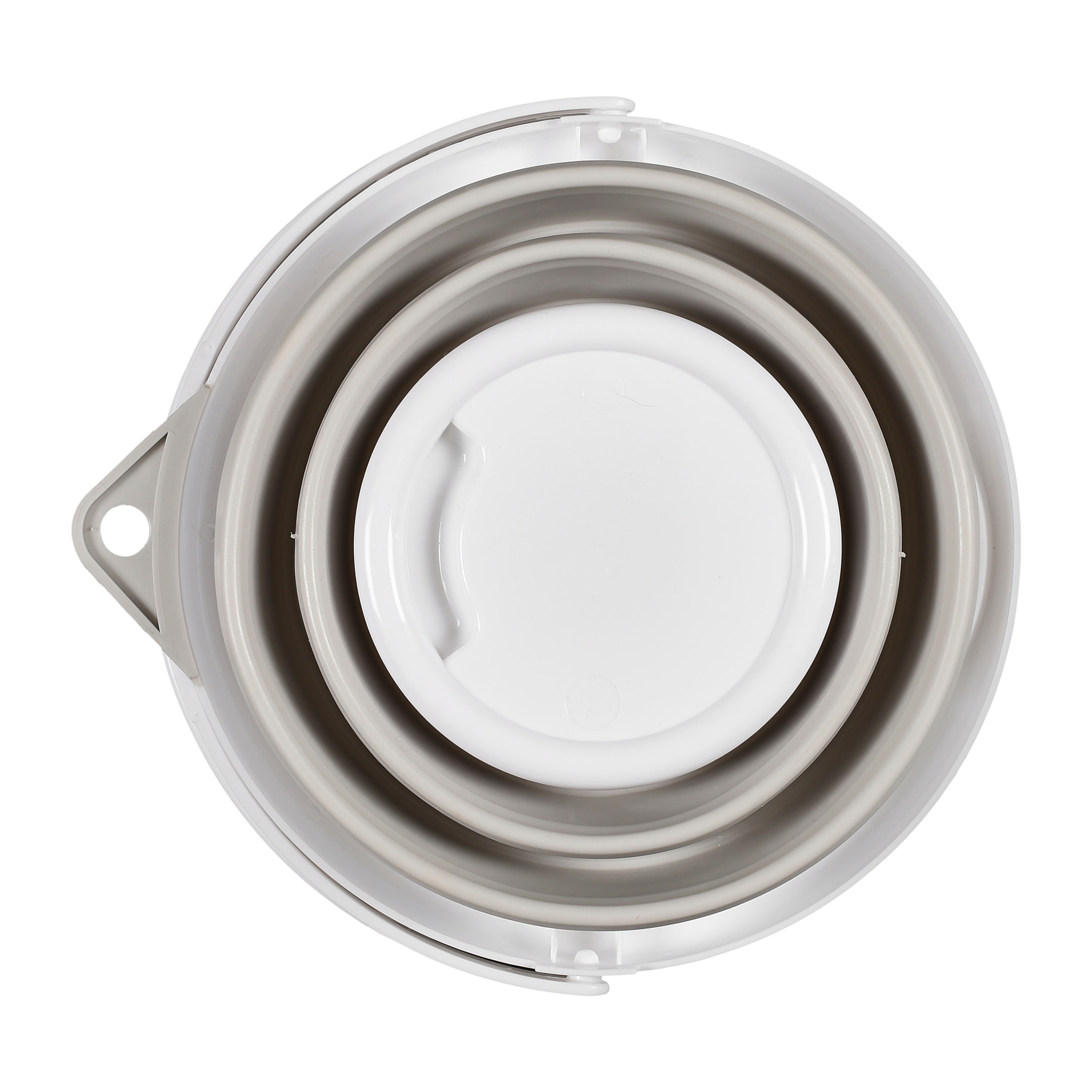 Seau A Compost Pliable Avec Anse Et Couvercle