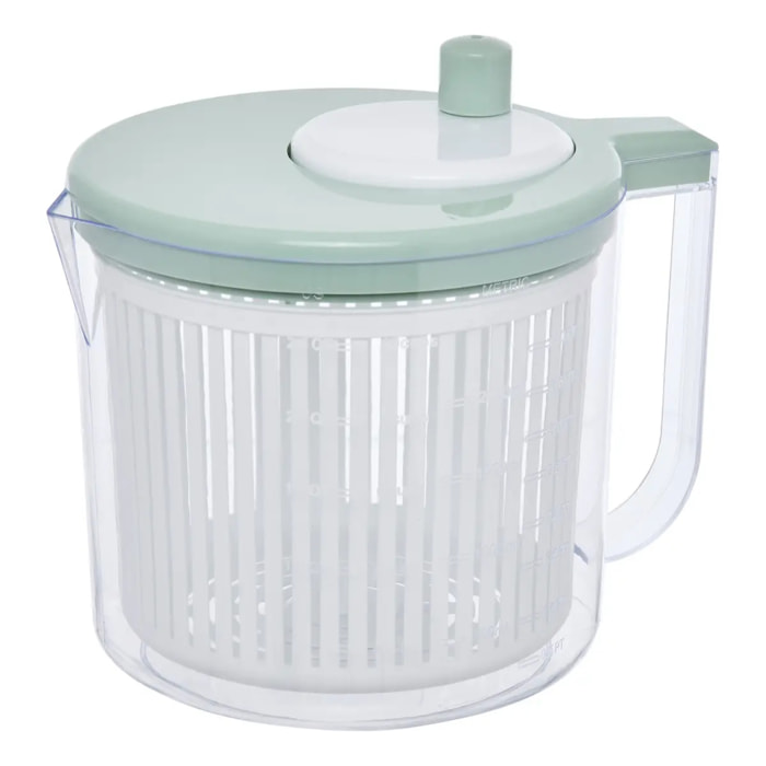 Essoreuse à salade Poly ronde 2,5L vert