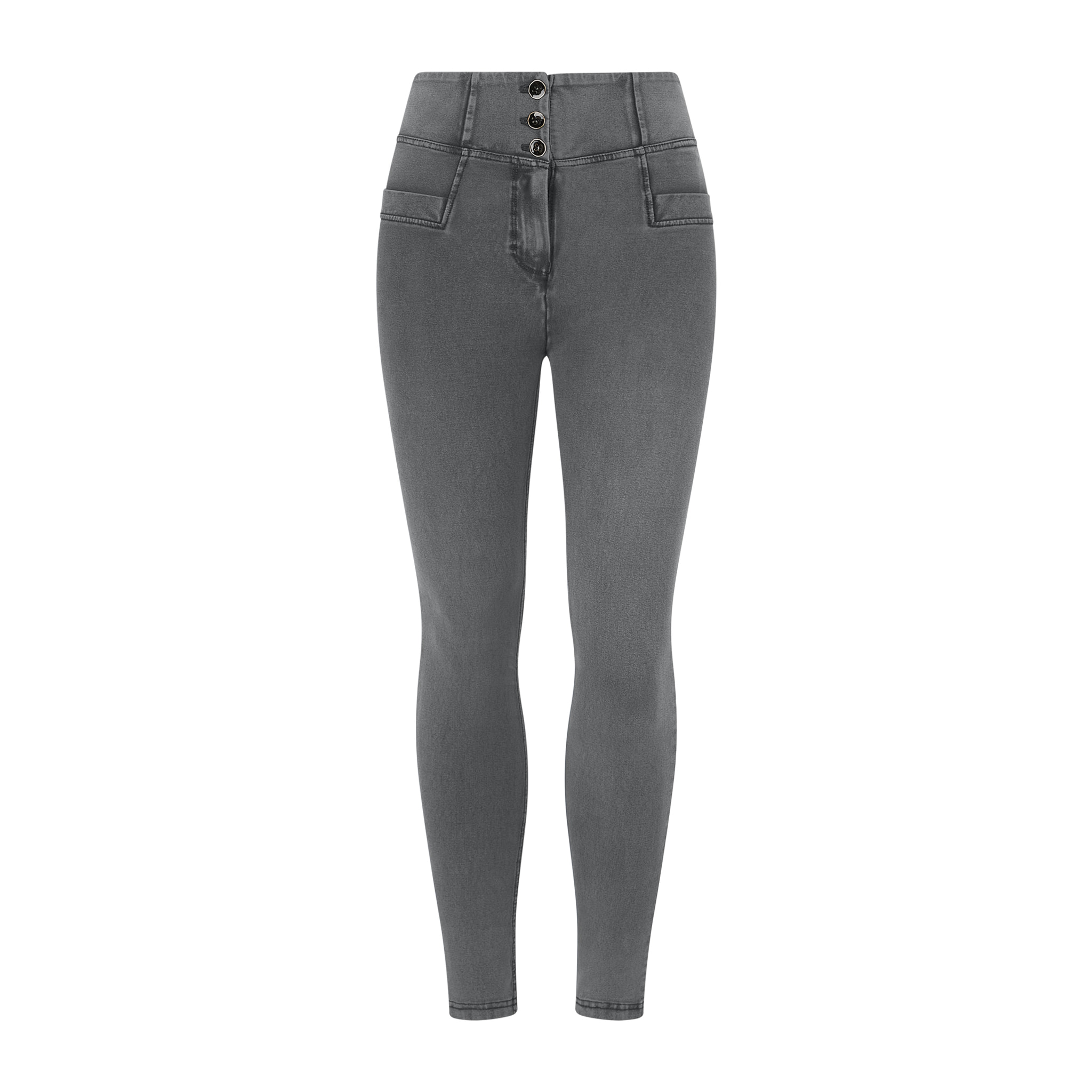 Jeggings push up WR.UP® skinny vita alta con taschine