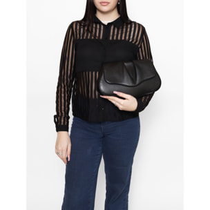 Borsa a spalla da donna In Vera pelle Made in Italy 30,5x19,5x9 cm