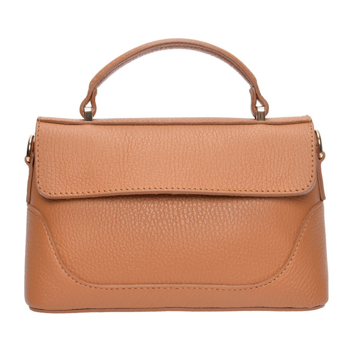 Borsa a mano Anna Luchini Cammello