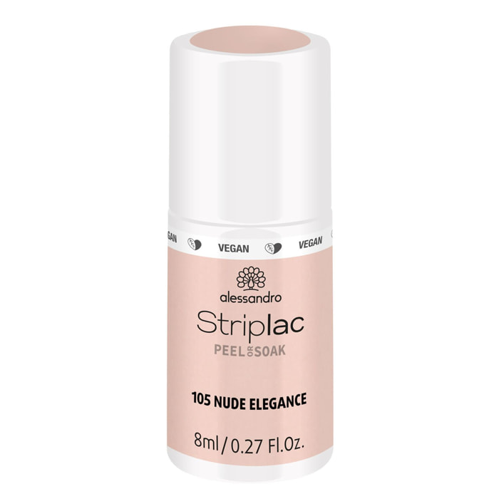 Striplac Peel or Soak - Vernis Semi-permanent - 105 Nude Elegance 8 ml