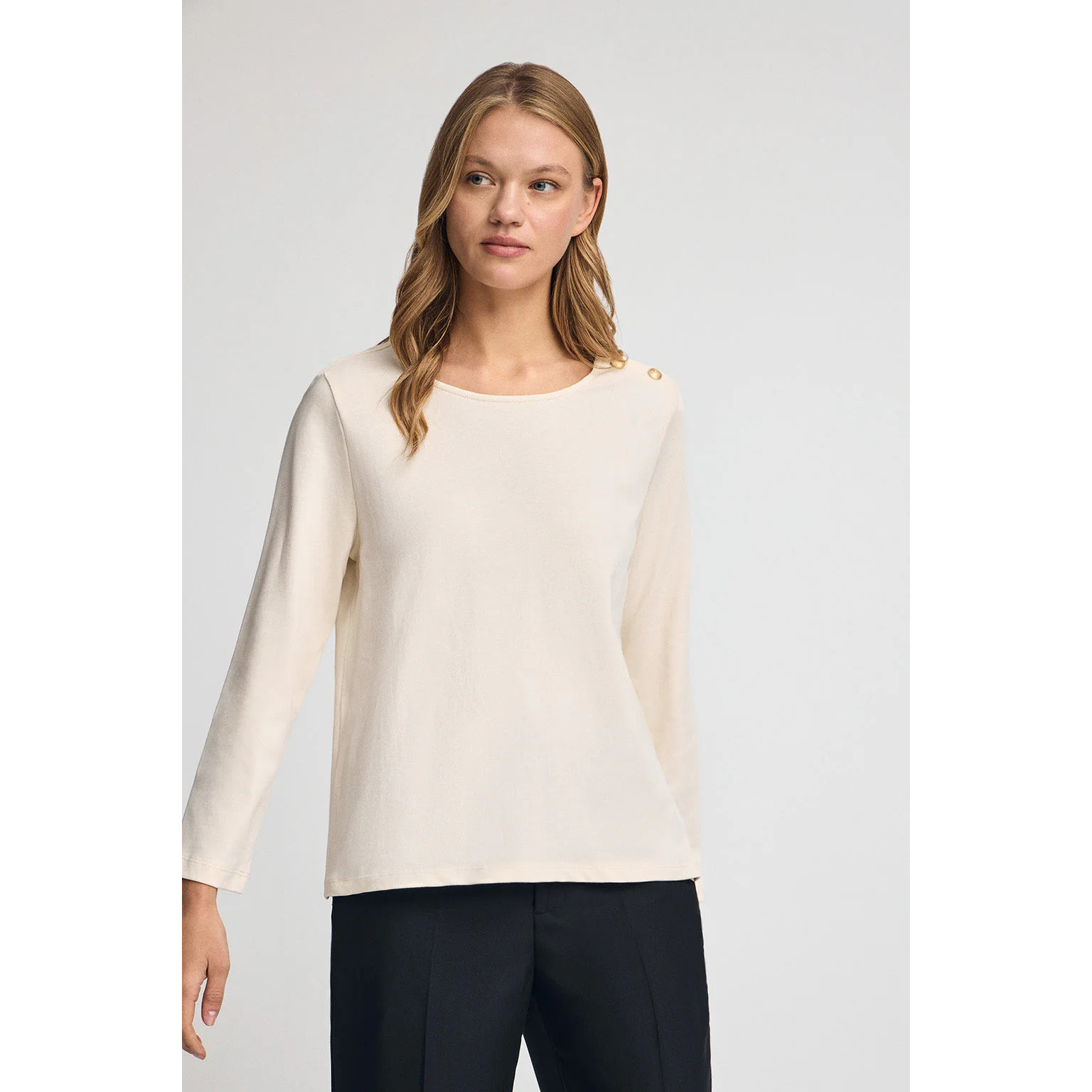 Camiseta color crudo Ulan Nautic Polo Club