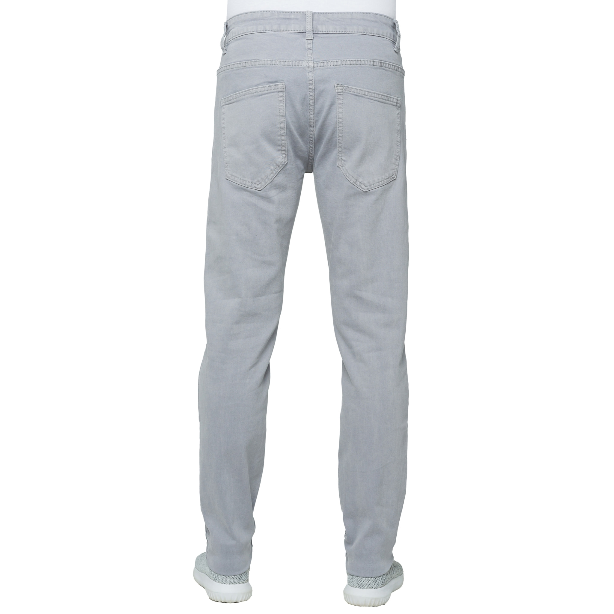 Pantalone Hot Buttered 5 tasche Mandalika grigio.