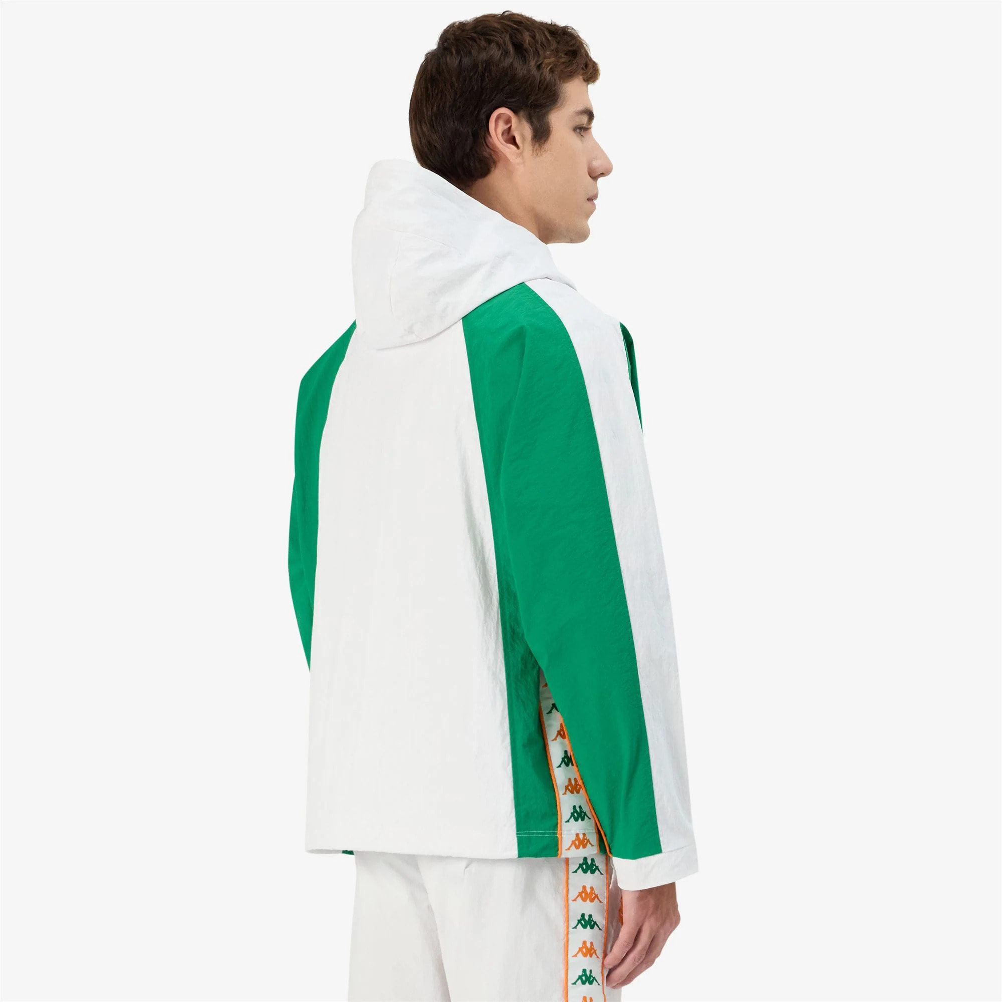 Kappa - Giacche Uomo Bianco - 222 Banda Niko