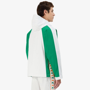 Kappa - Giacche Uomo Bianco - 222 Banda Niko