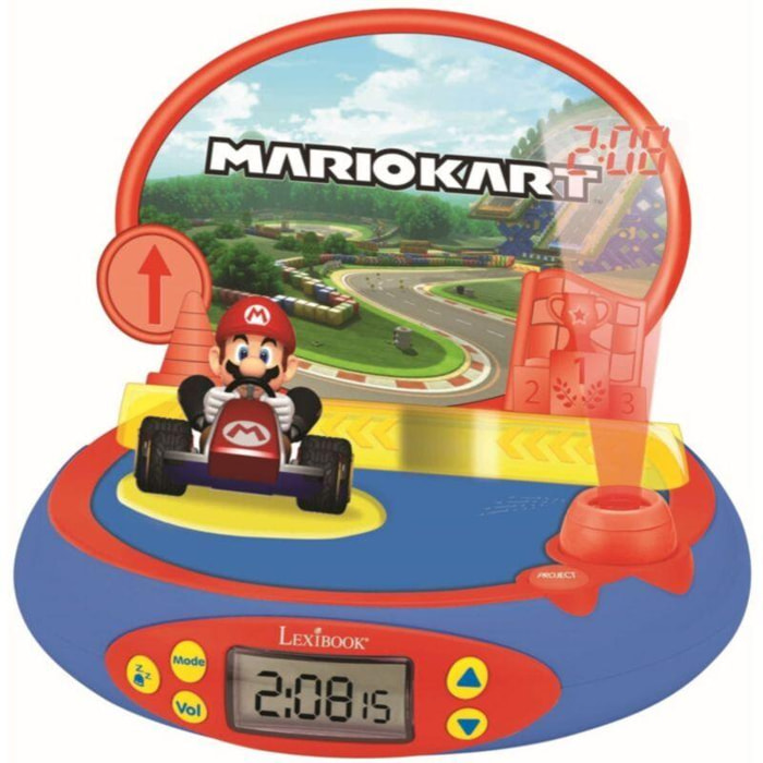Réveil LEXIBOOK RP500UNI Projecteur Nintendo Mario Kart