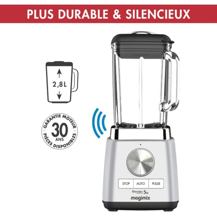 Blender MAGIMIX Power 5 XL Chrome Mat 11643