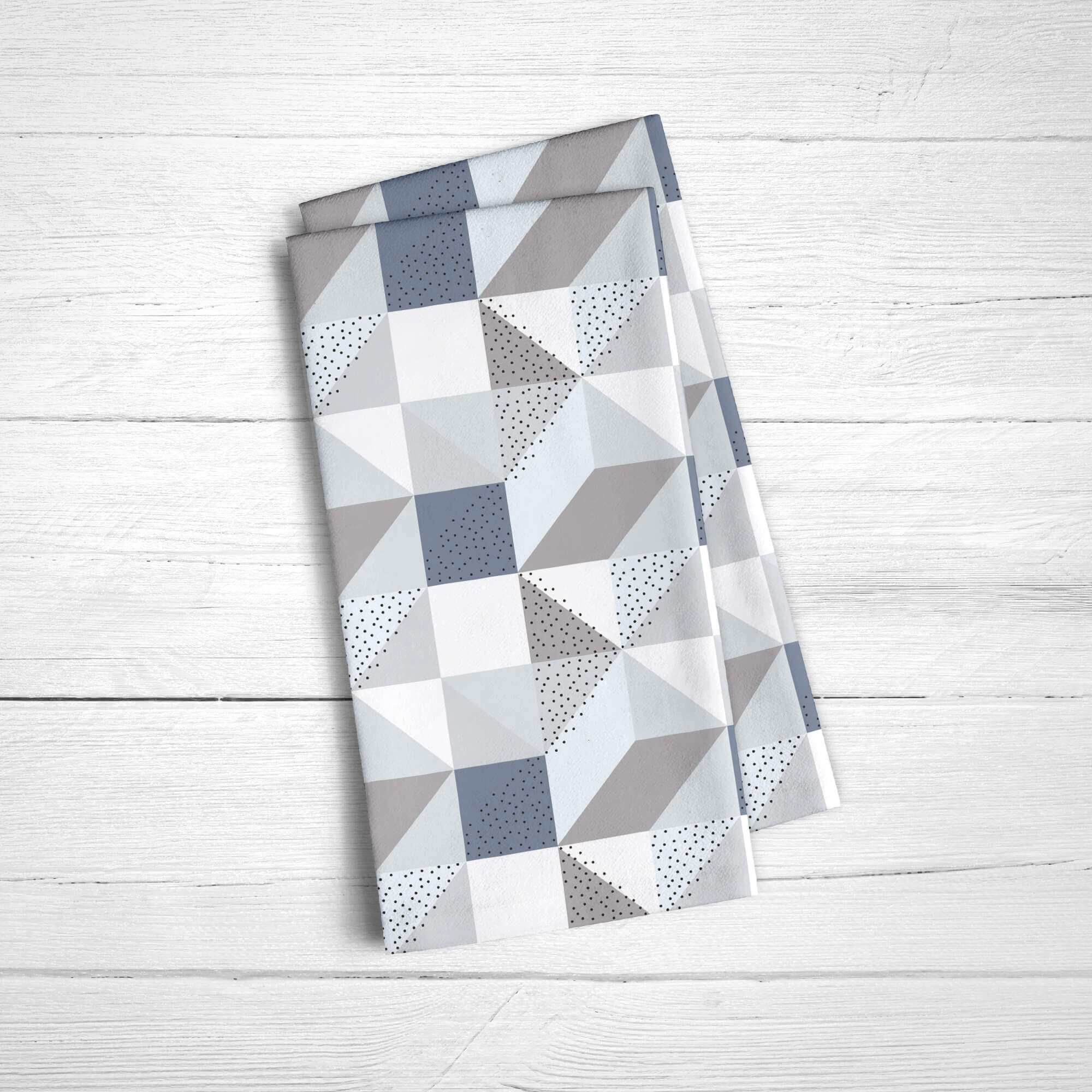 Pack de 2 serviettes 0318-124 100% coton 45x45 cm