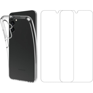 Pack ESSENTIELB Samsung A16 coque + verre trempé