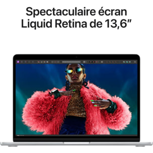 Ordinateur Apple MACBOOK Air 13' M3 16Go CPU8 GPU8 256Go Argent