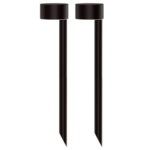 2 Balise solaire à piquer FORTY H30CM