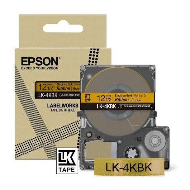 Accessoire EPSON LK-4KBK noir et or 12mm sur 5m